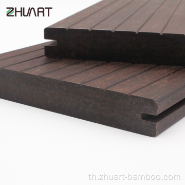 3 อันดับแรกของไม้ไผ่กลางแจ้ง Decking Decking-Small-Groove-20